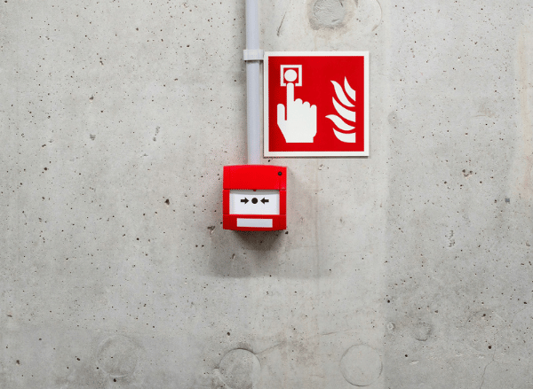 press for fire alarm commercial system